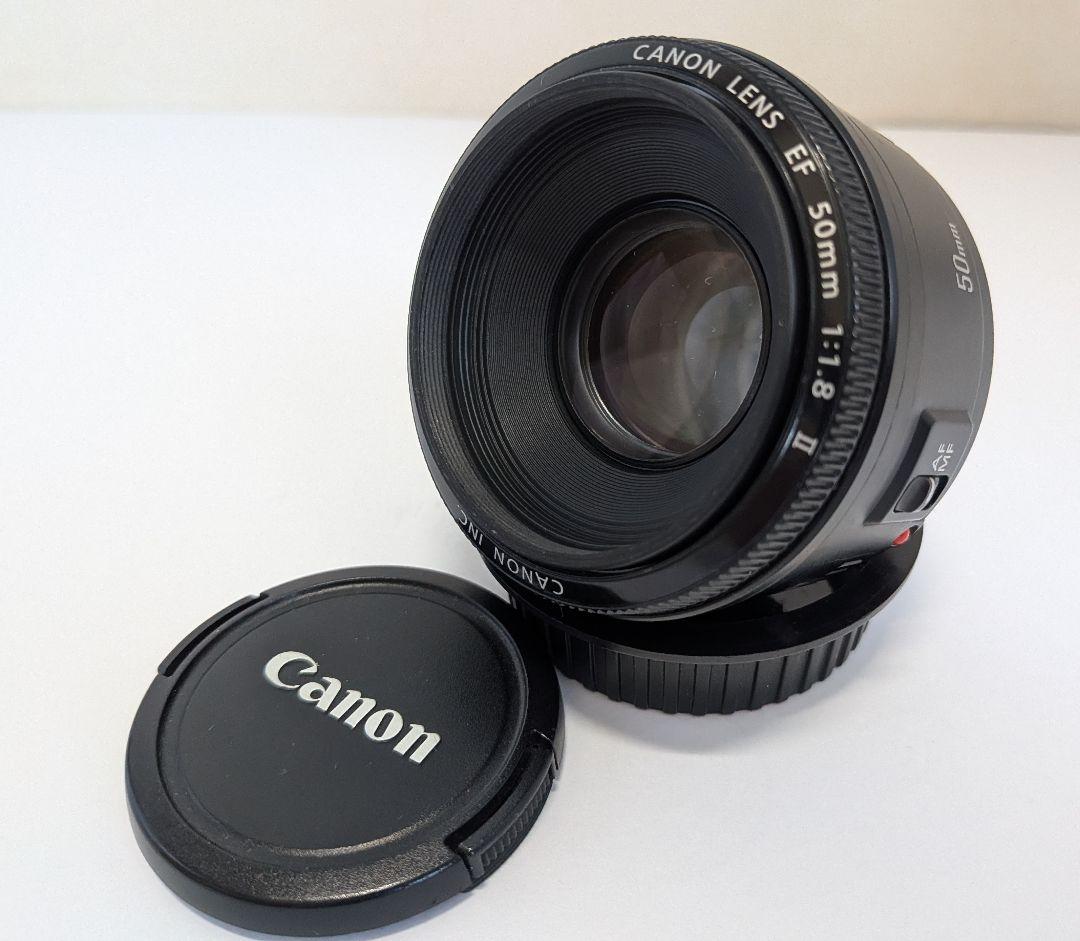 Canon EF 50mm F1.8 II★単焦点レンズ★背景ボケが最高！