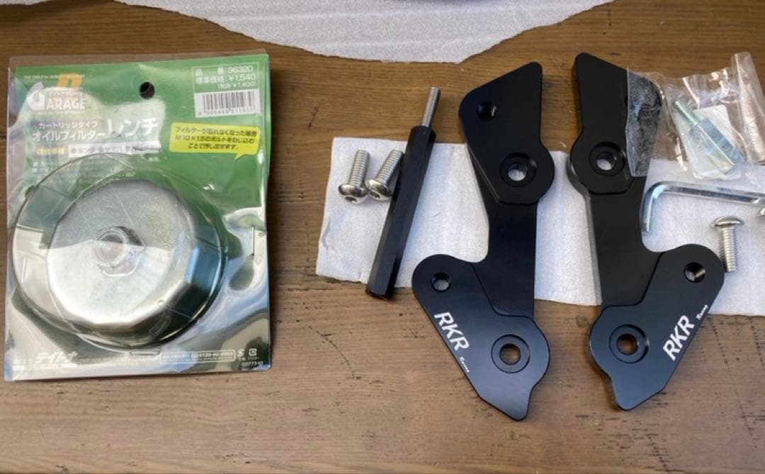 zx25r用マフラー等