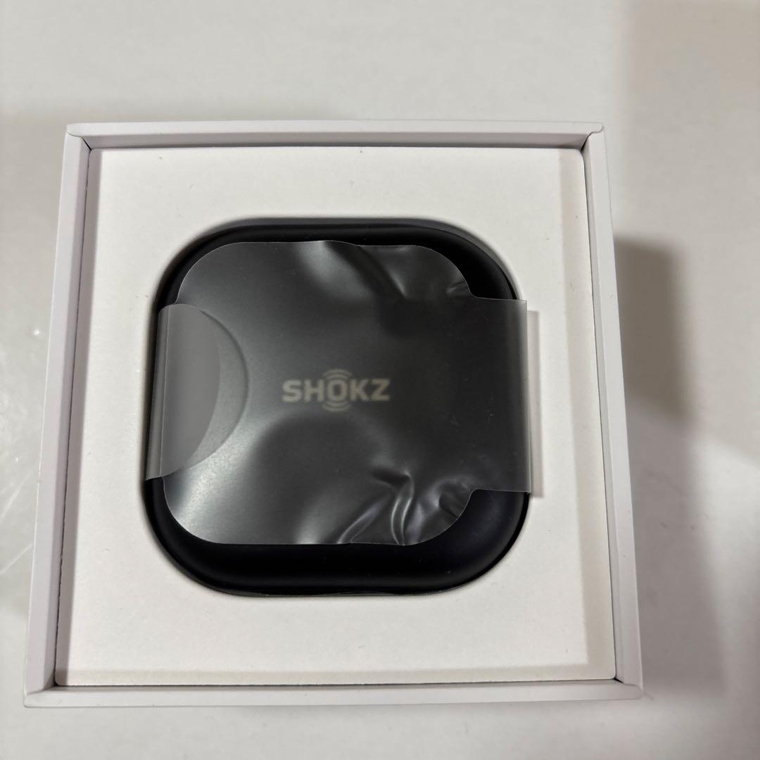 SHOKZ OPENFIT ブラック ワイヤレスイヤフォン