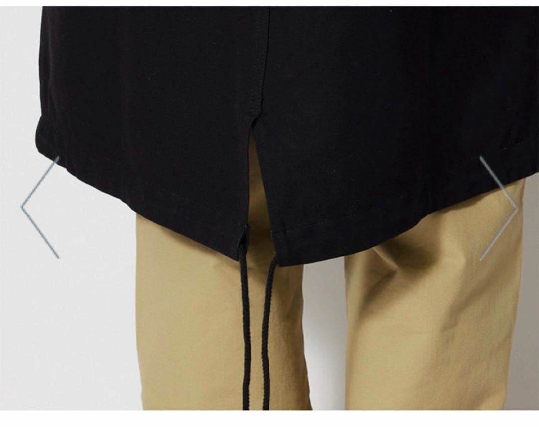 スノーピーク TAKIBI Canvas Coat M Black M-65