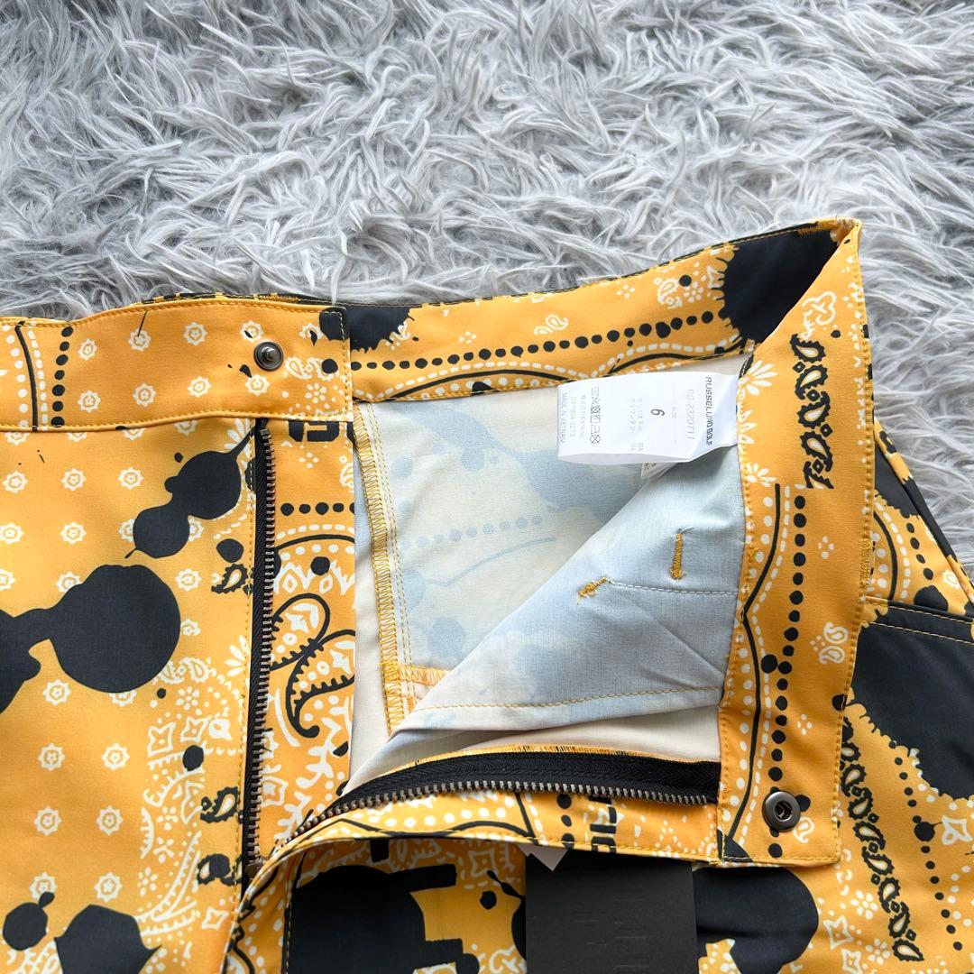 新品　ラッセルノ　セットアップ　ハーフジップ　半袖シャツ　ハーフパンツ　サイズ6