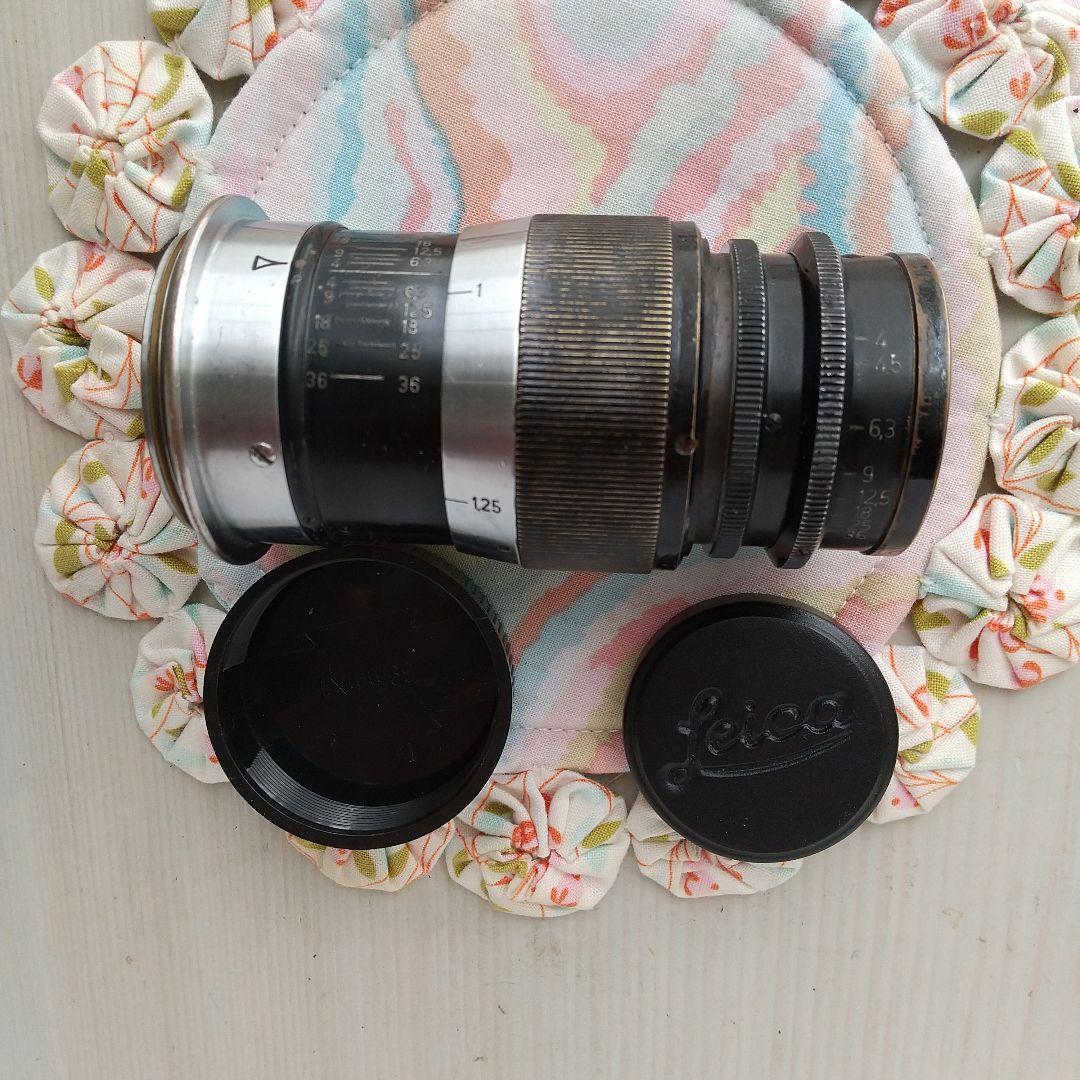 ELMAR-L 90mmF4ブラックペイント