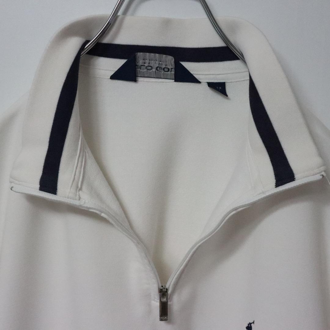 【ハーフジップ】ポロゴルフ ラルフローレン スウェット 刺繍ロゴ ピマコットン