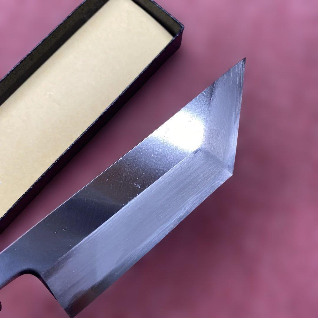 白ニ鋼　うなぎ裂き包丁　120㎜　4寸