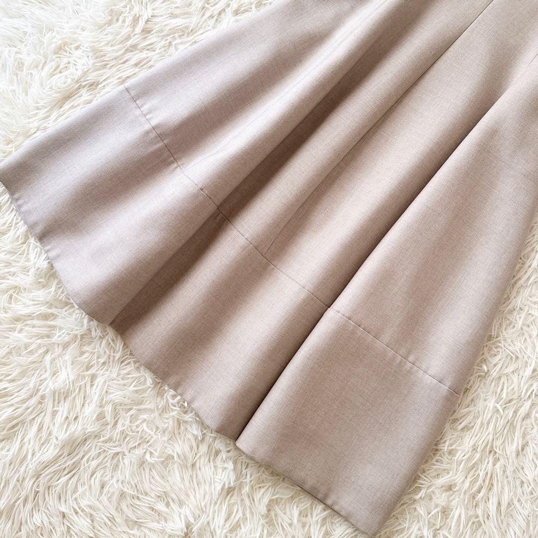 フォクシー✨レディブーケ ワンピース ノースリーブ グレージュ 定価14万 40