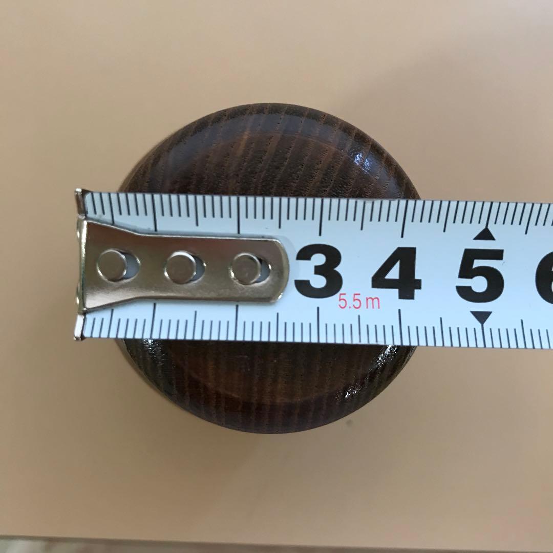 木目の棗　槐　お茶道具