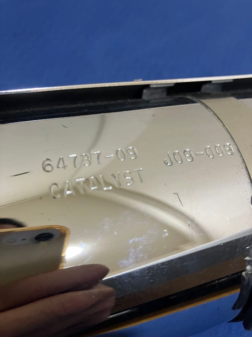 ハーレー　スポーツスター　マフラー　純正マフラー　ヒートガード付き