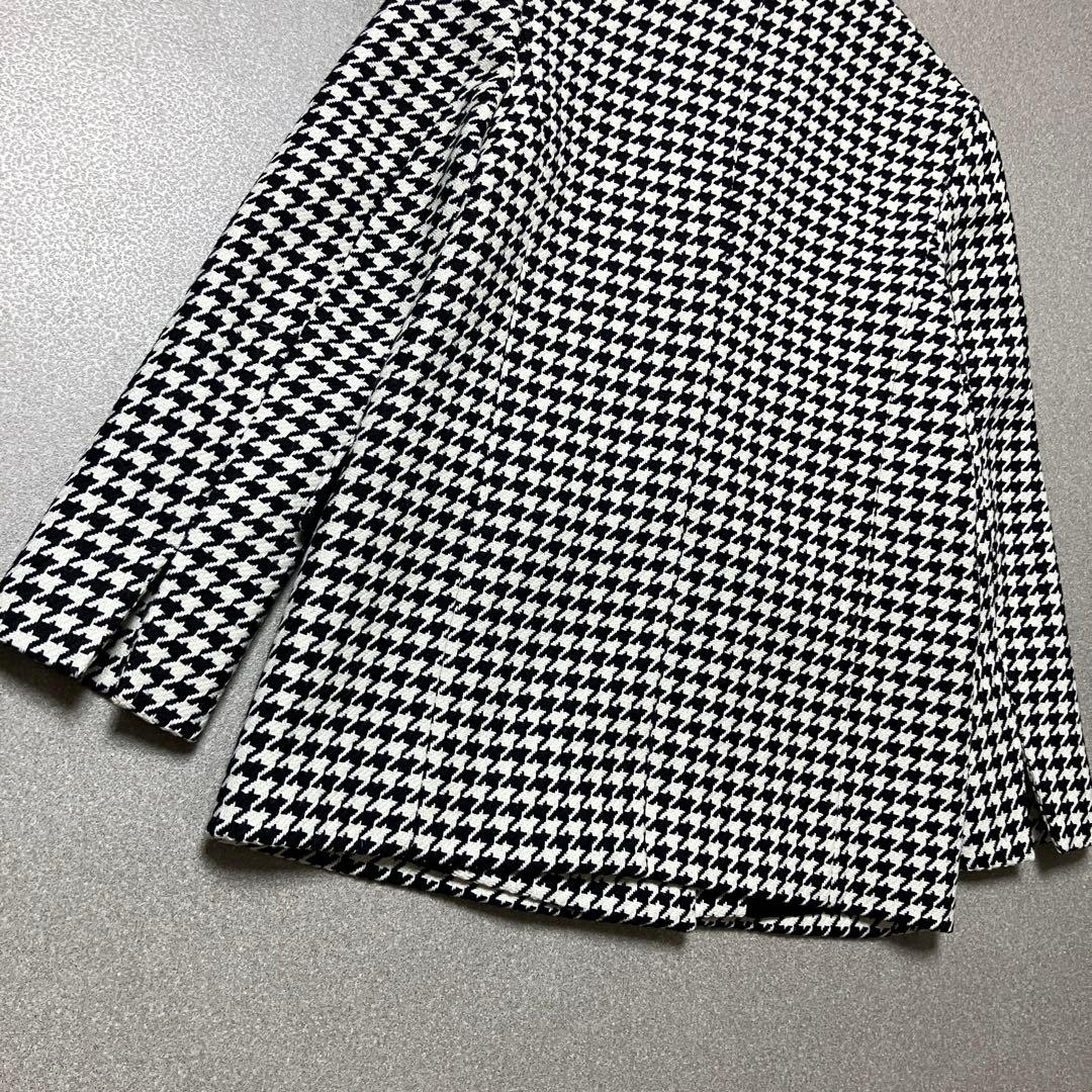 【極美品✨23年モデル】セオリーリュクス 千鳥格子 ダブルコート ジャケット