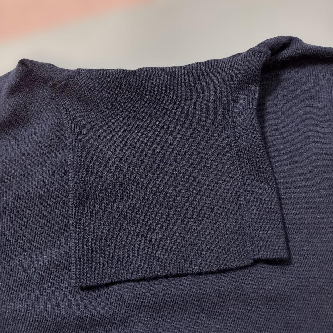 ブルックスブラザーズ ネイビー タートルネック セーター