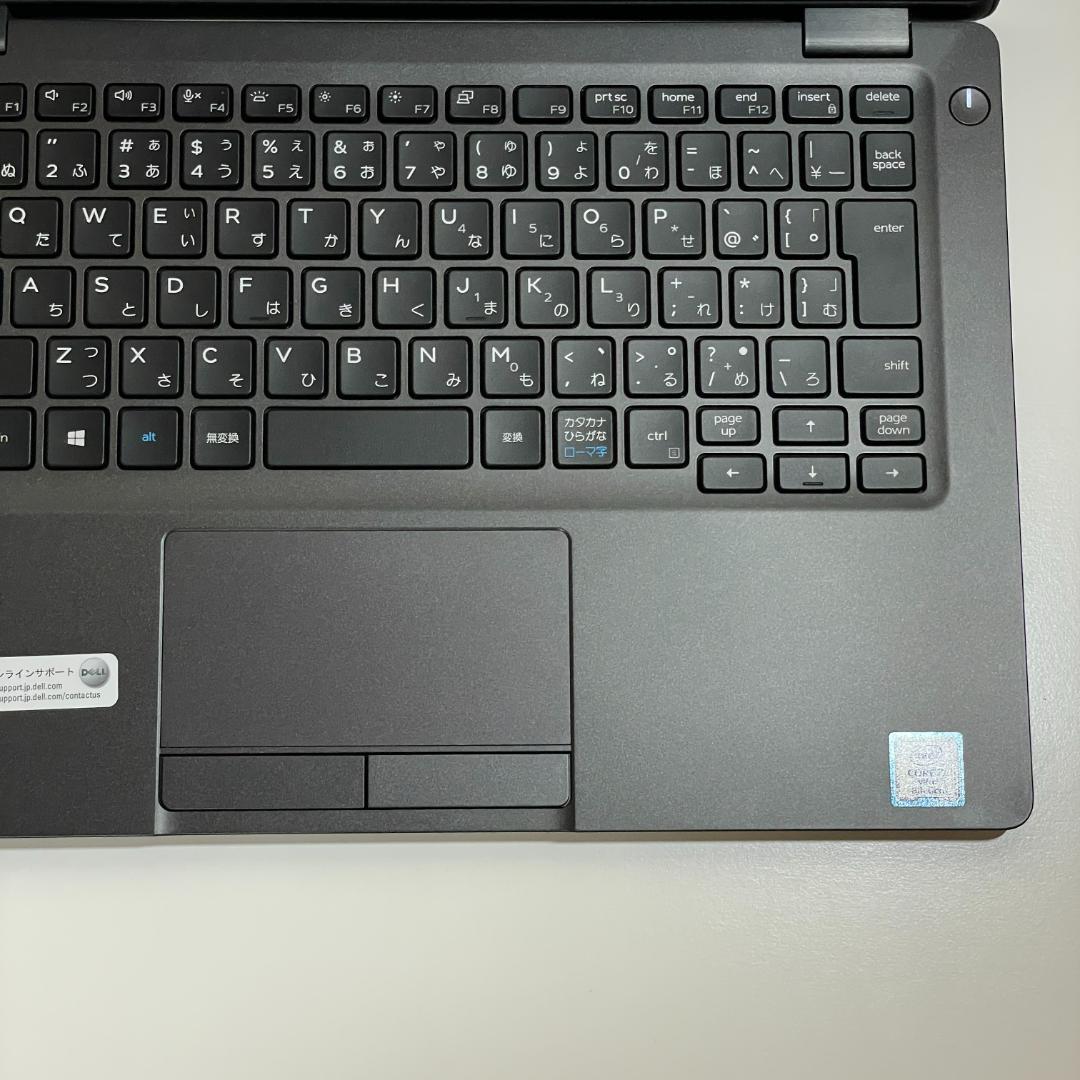 第8世代 i7 DELL LATITUDE SSD512GB メモリ16GB