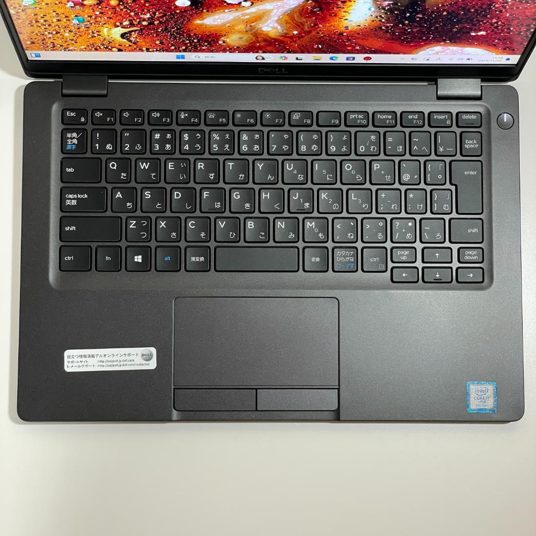 第8世代 i7 DELL LATITUDE SSD512GB メモリ16GB