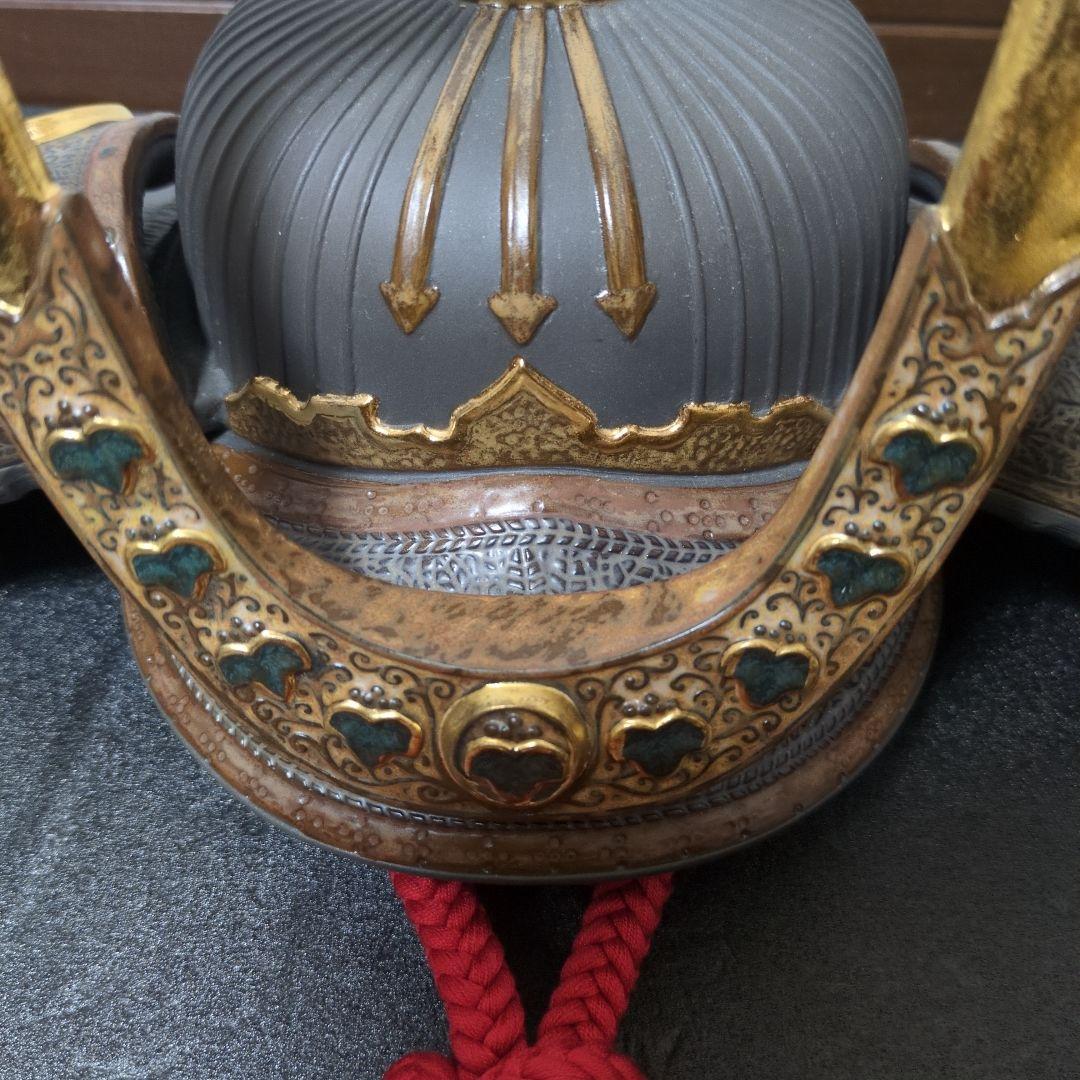 （希少）世界限定制作3500体リヤドロ 兜 五月人形・兜平飾り