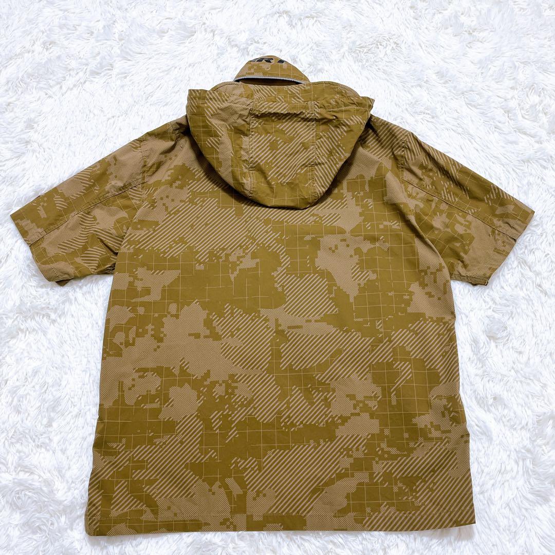 美品 アヴィレックス ミリタリー 半袖 ナイロンジャケット 2XL