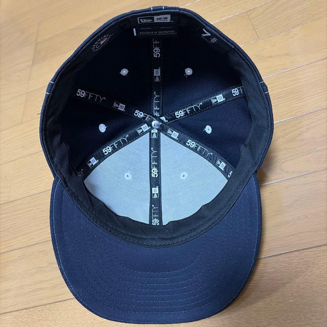 New Era 59FIFTY ネイビーキャップ 7 5/8