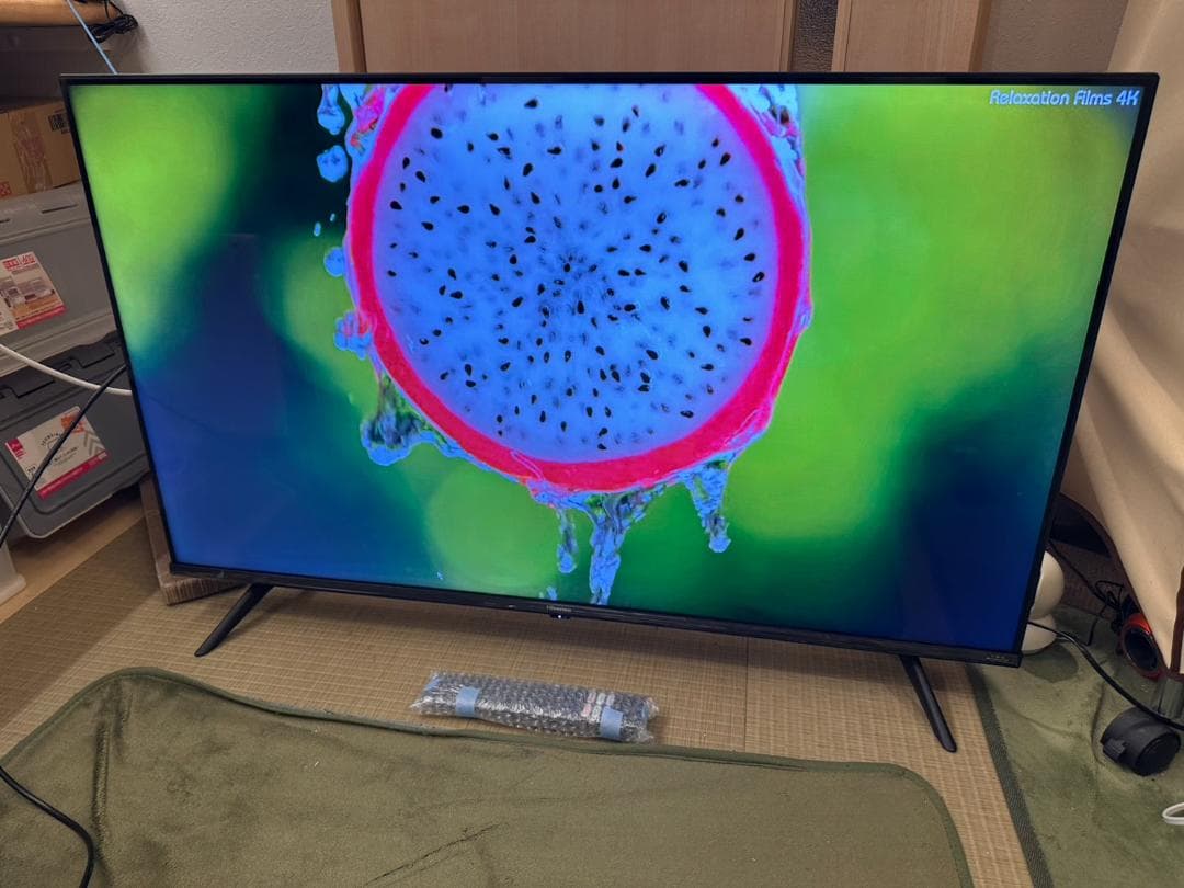 ハイセンス hisense 43型　スマートテレビ 43E6G　21年製極美品！