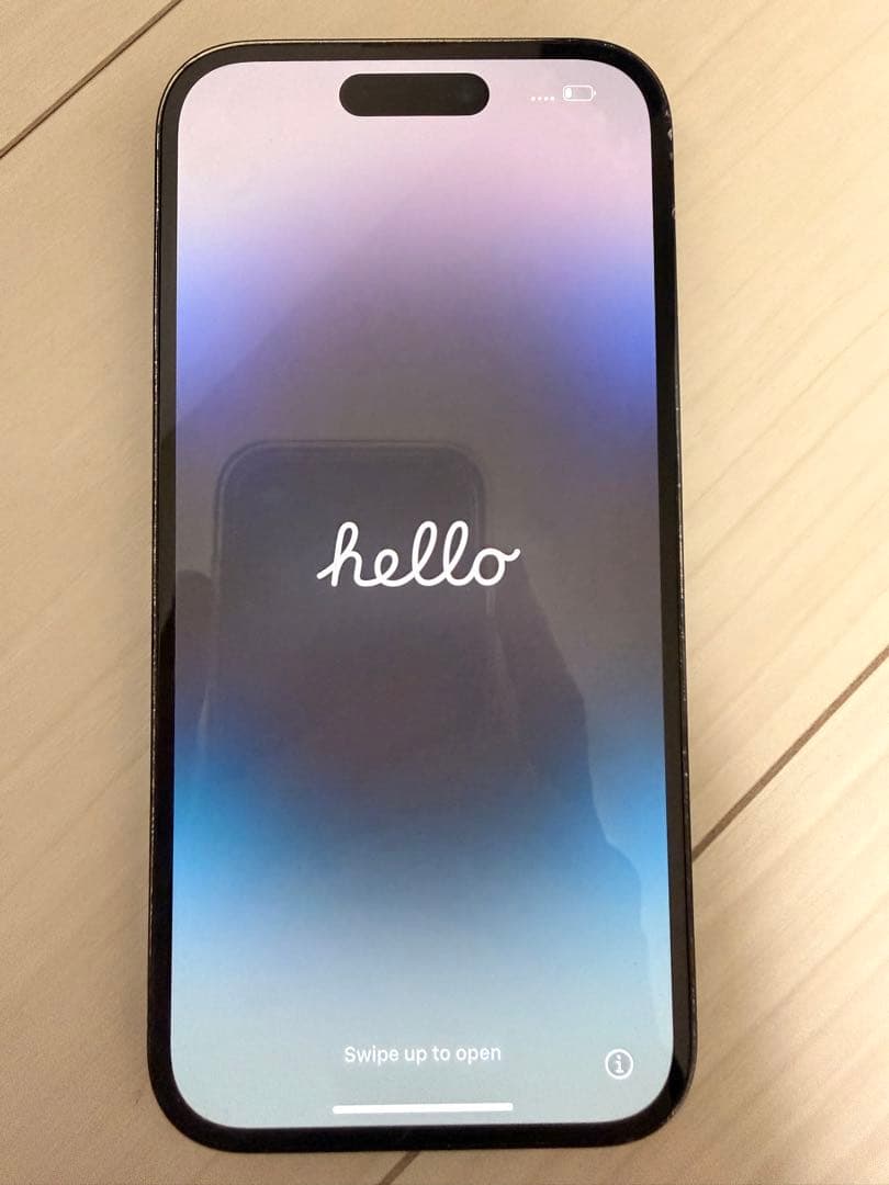 iPhone14Pro128GB SIMフリー バッテリー77% 箱無し即発送