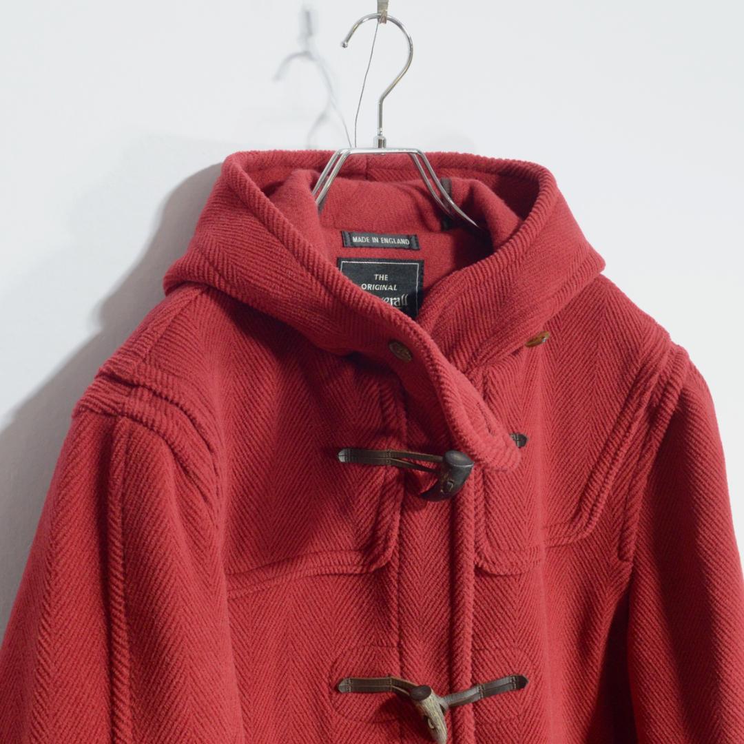 超極上品 グローバーオール キングストン ダッフルコート レッド 32