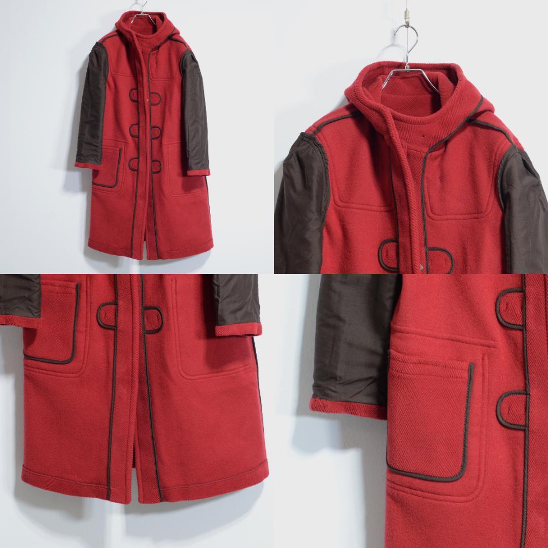 超極上品 グローバーオール キングストン ダッフルコート レッド 32