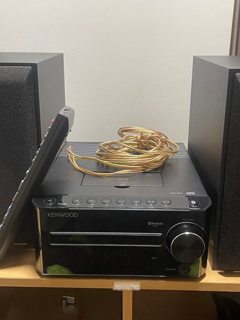 KENWOOD ミニコンポ ブラック LS-K531