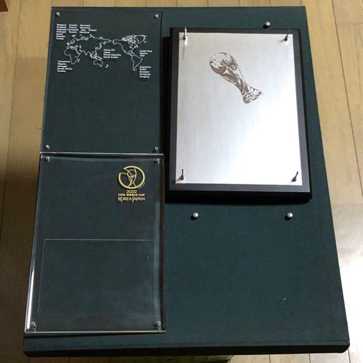 【非売品】2002年 日韓共催 FIFAワールドカップ  盾 フレーム