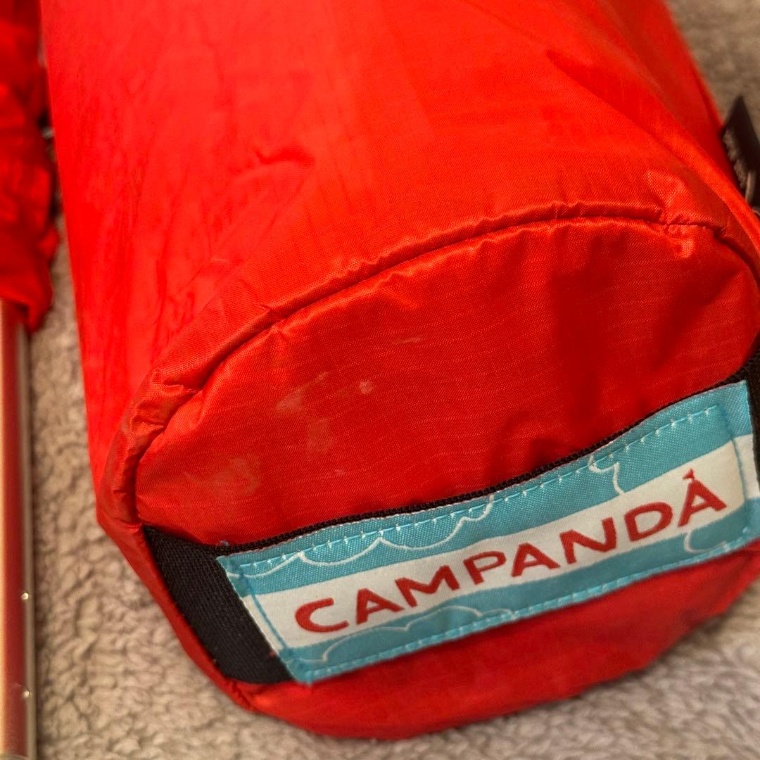 【新品未使用】テンマクデザイン キャンパンダ レッド インナーとグランドとテント