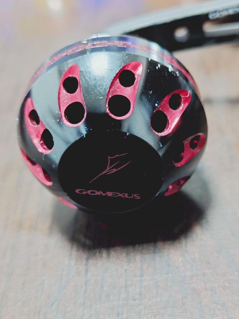 アブガルシア MAX DLC H 右巻きパワーハンドル　PEライン付き