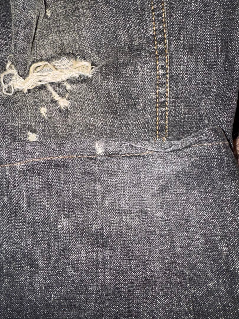 Dolce & Gabbana black denim プレート付