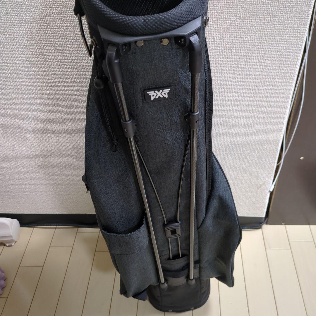 PXG スタンド式ゴルフバッグ ダークグレー