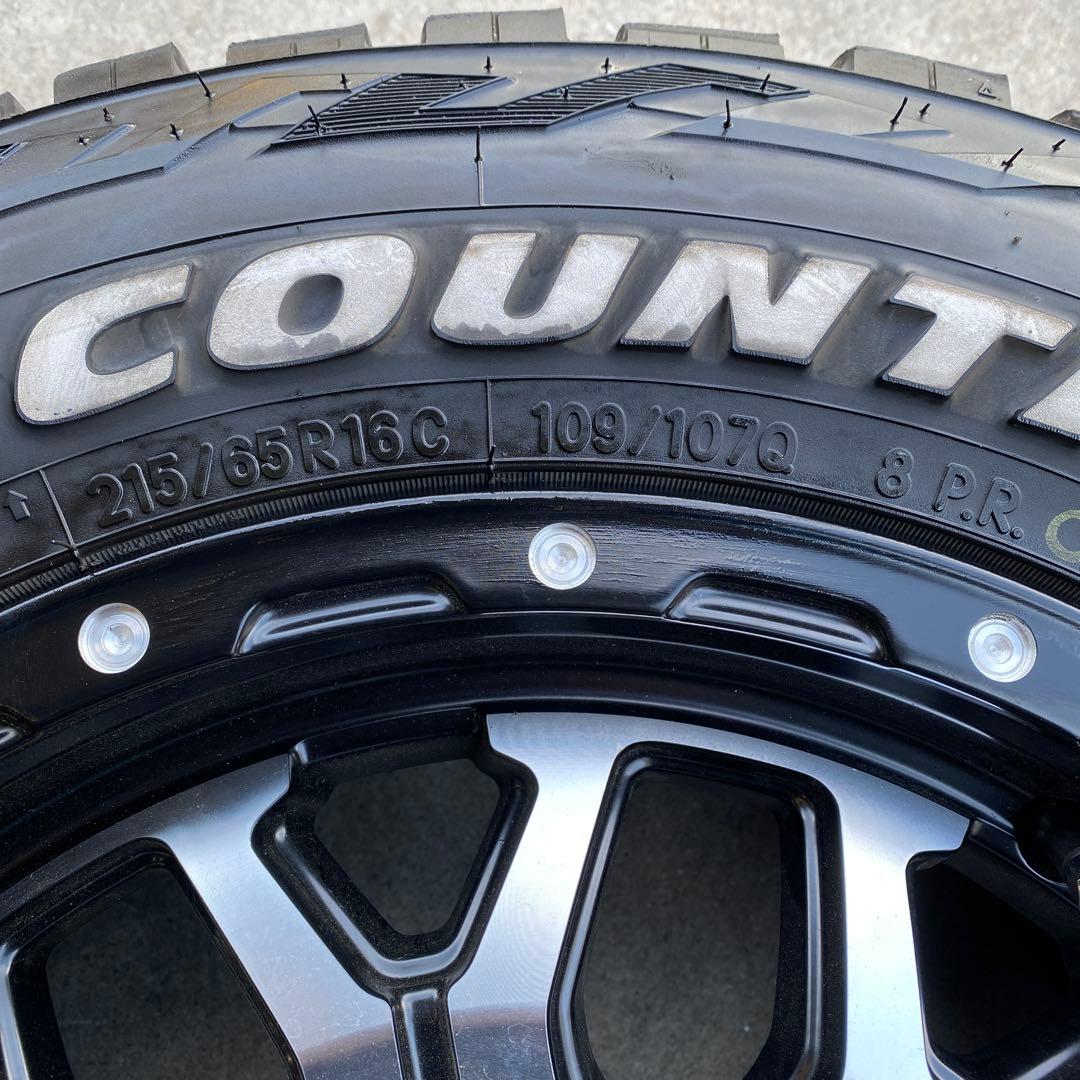 中古トーヨーオープンカントリーR/Tタイヤホイールセット　200系ハイエース