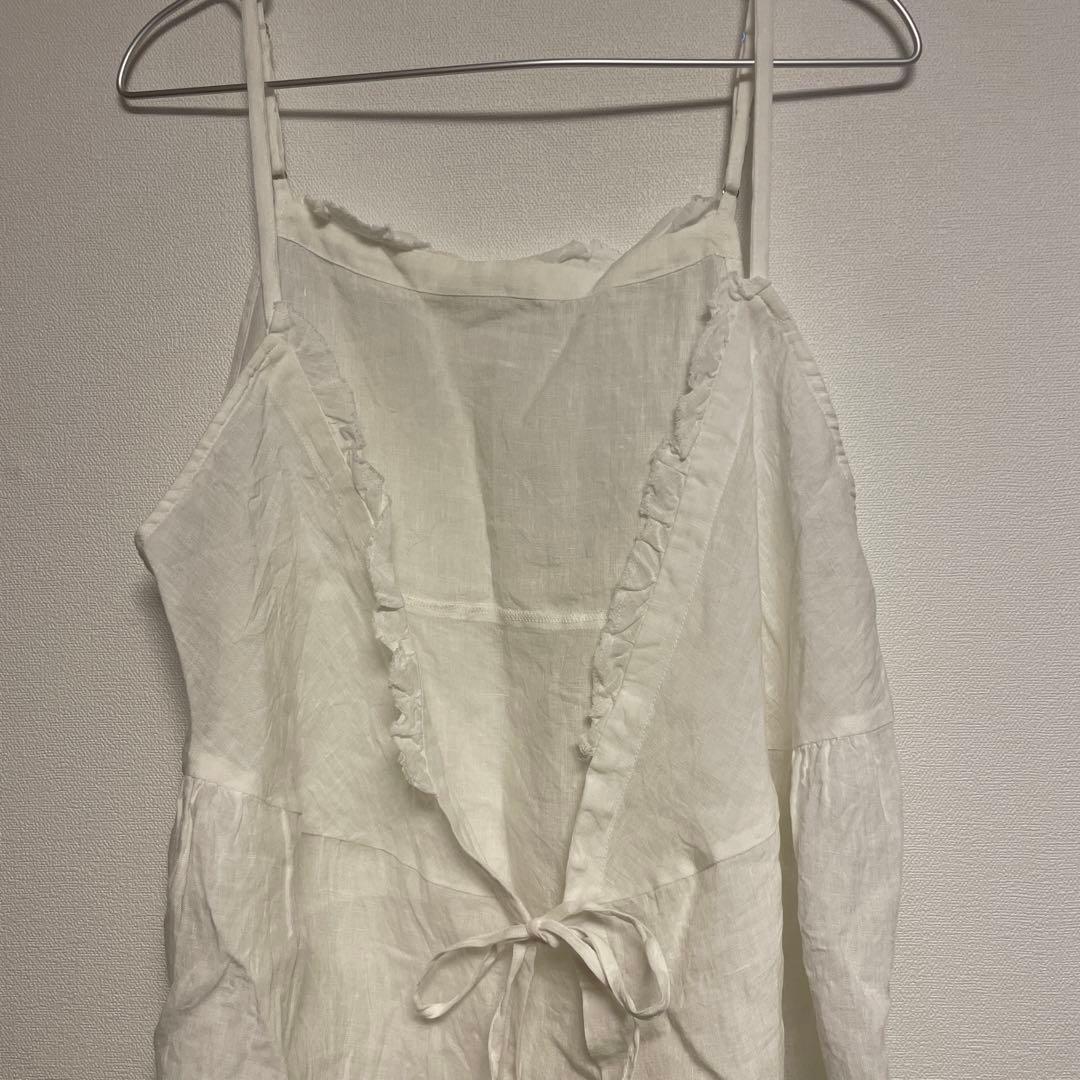 ジャーナルスタンダードluxe 60リネンキャミブラウス