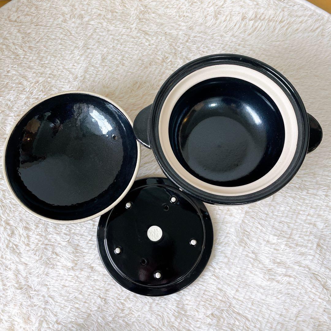 ★未使用★長谷園 かまどさん 三合炊き ACT-01 3合炊き 炊飯土鍋