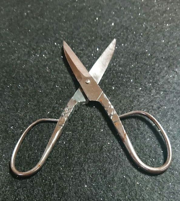 稀少 美品 博多鋏(心月)15cm