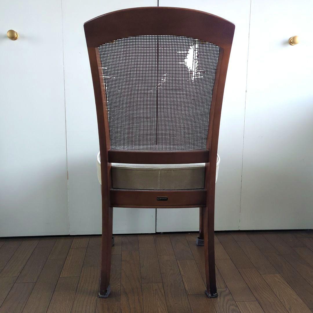 maruni マルニ木工　椅子　木製ダイニングチェア 地中海シリーズ　ブラウン