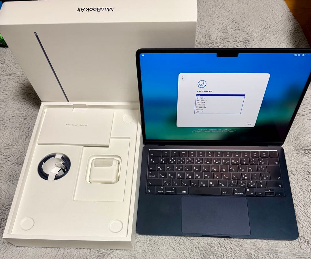 MacBook Air M2 13.6インチ ミッドナイト