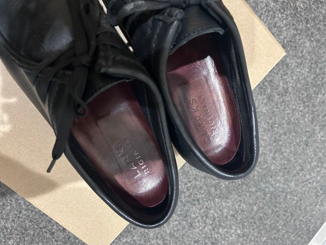 靴 Clarks Wallabee GORE-TEX