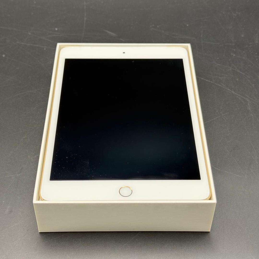 【美品】iPad mini4 16GB セルラーモデル　ゴールド　箱付き