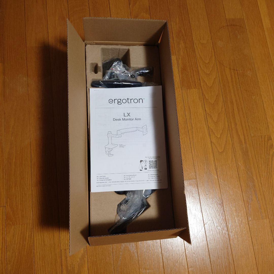 タ*コ様 ergotron LX Desk Monitor Arm ブラック