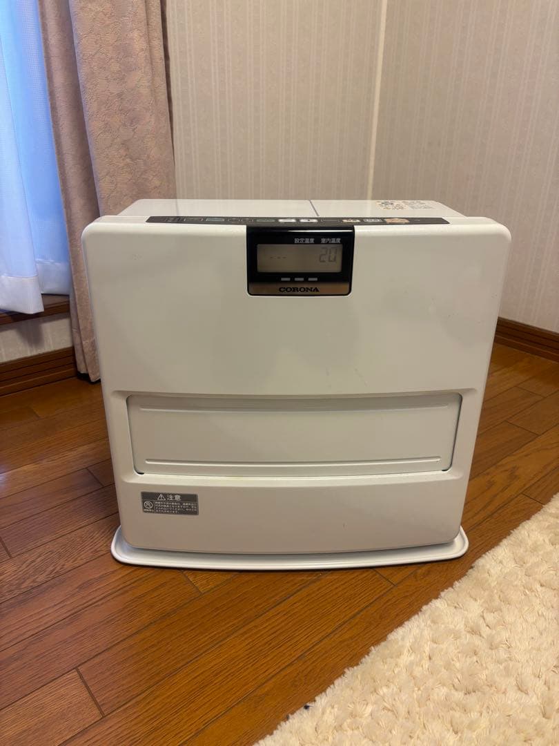 美品CORONA 石油ファンヒーター コロナFH-VX5715BYパールホワイト