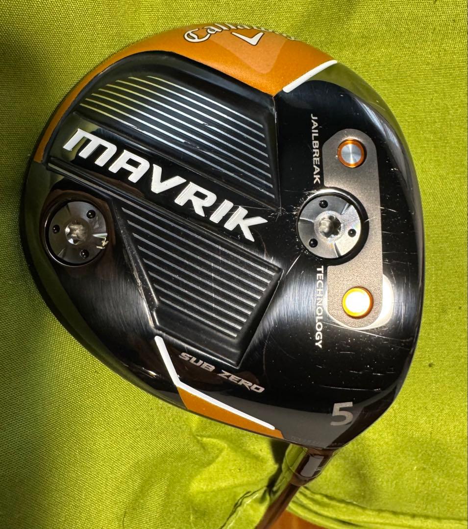 【希少・ツアー支給品】キャロウェイ MAVRIK フェアウェイウッド 3W&5W