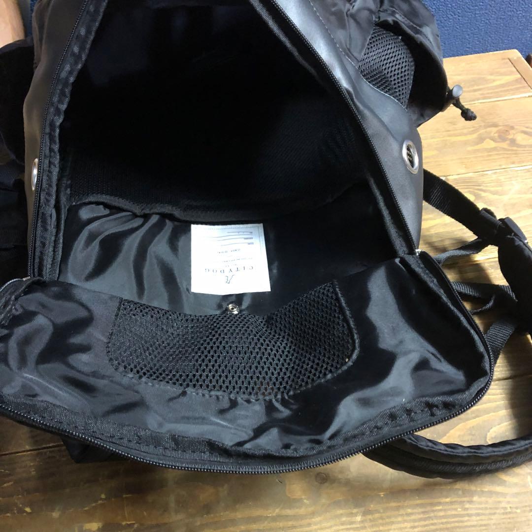 犬　猫　CITYDOG バック　キャリーバッグ　黒　ブラック　ドギーマン　ベッド