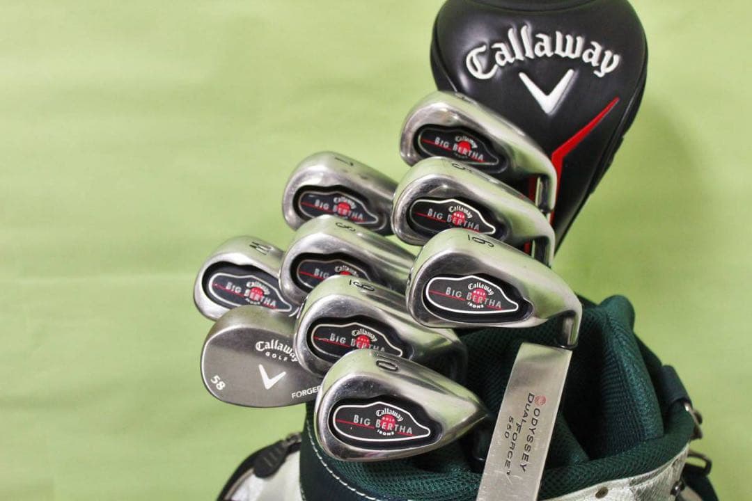 ☆美品キャロウェイX HOT、BIG BERTHA本格派セット　★オマケあり！