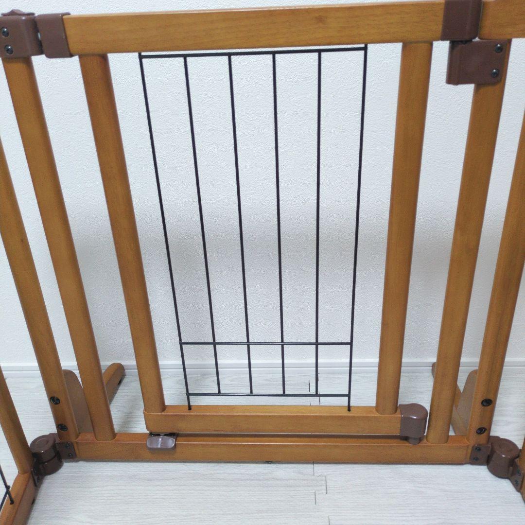 ✨️美品✨️Richell リッチェル ペット用 木製おくだけドア付ゲート S