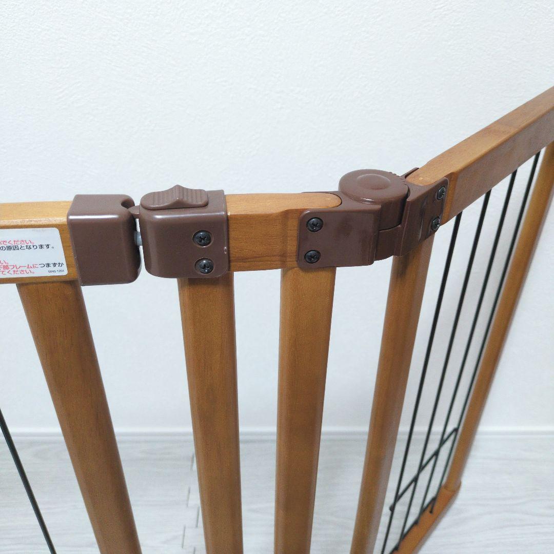 ✨️美品✨️Richell リッチェル ペット用 木製おくだけドア付ゲート S