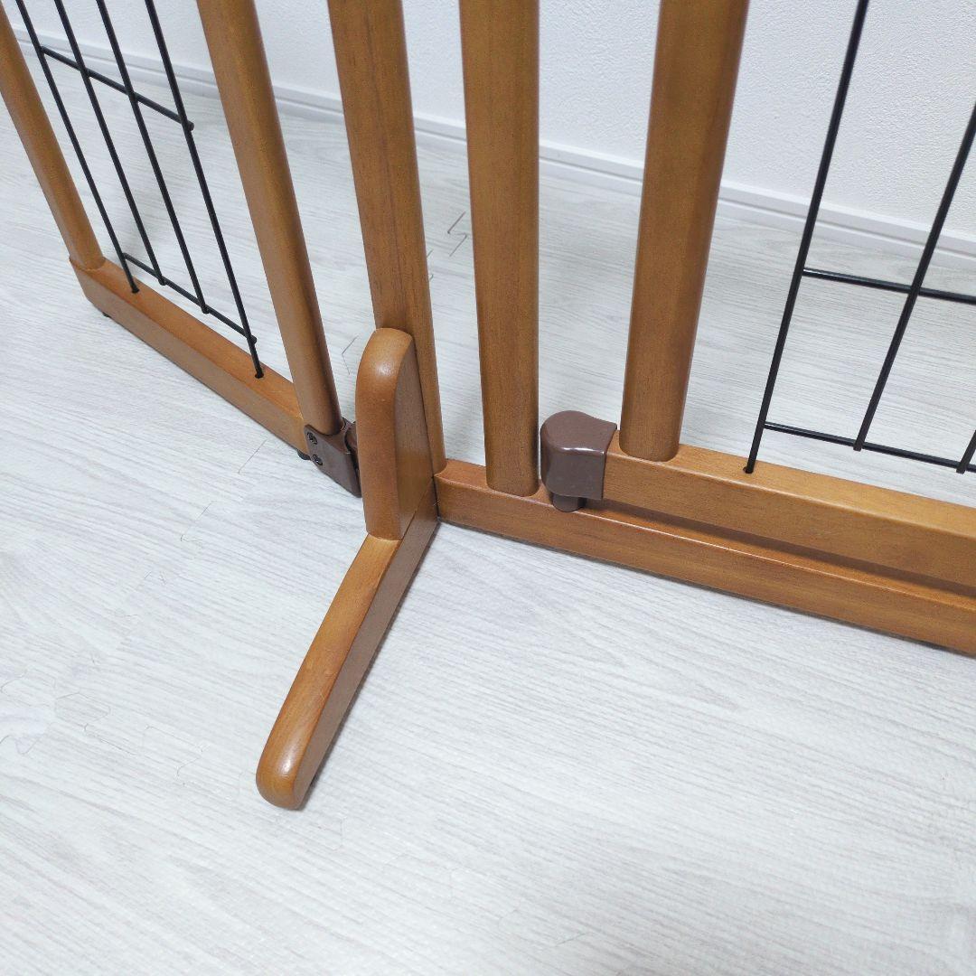 ✨️美品✨️Richell リッチェル ペット用 木製おくだけドア付ゲート S