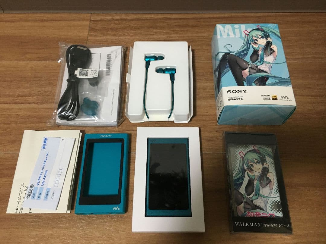 初音ミク10周年記念 初音ミクモデル WALKMAN SONY NW-A35HN