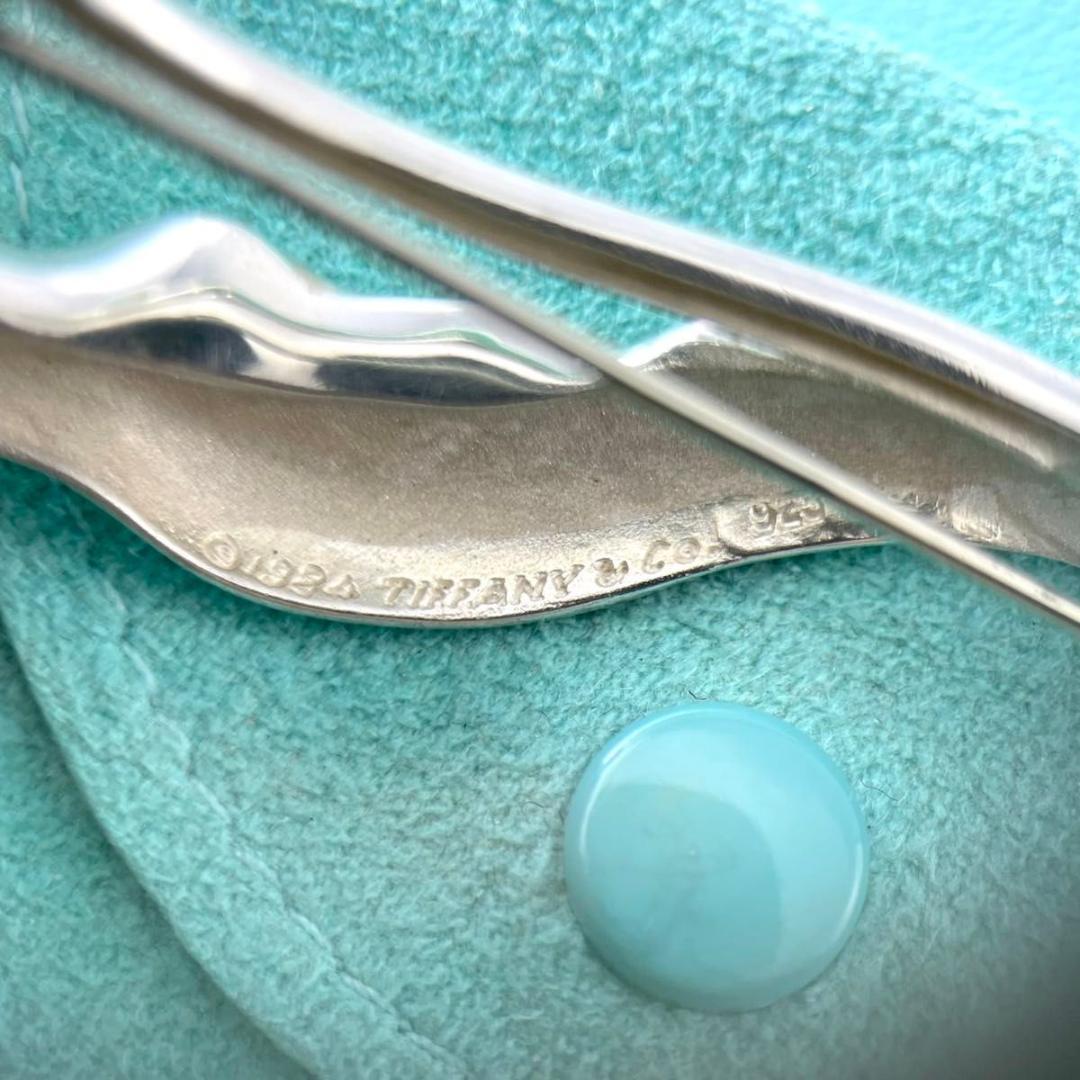 オールドティファニー 美品 チューリップ フラワー ブローチ XW10fe