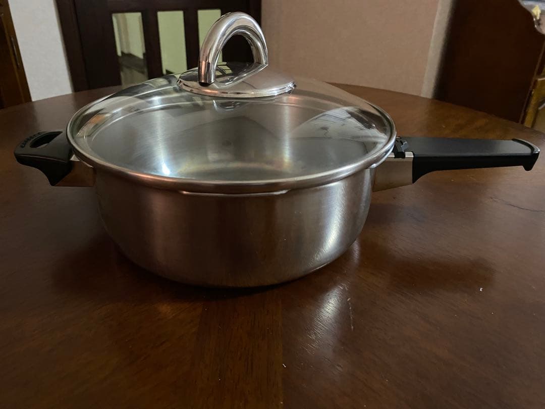 アサヒ軽金属 活力鍋 圧力鍋 ステンレス製 中型セット