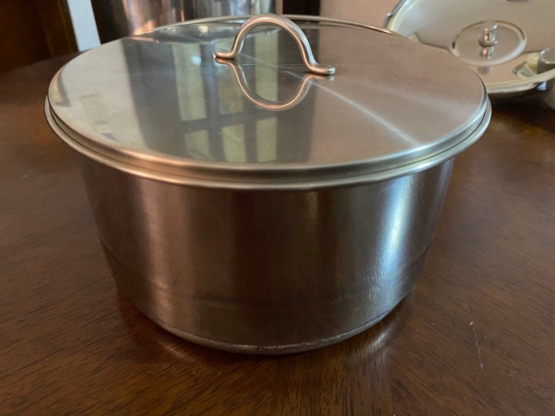 アサヒ軽金属 活力鍋 圧力鍋 ステンレス製 中型セット