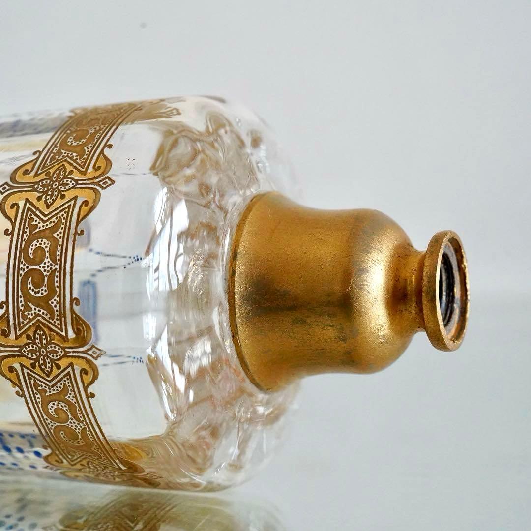 極希少 オールドバカラ エナメル＆金彩 アトマイザー★ジョルジュ シュヴァリエ作