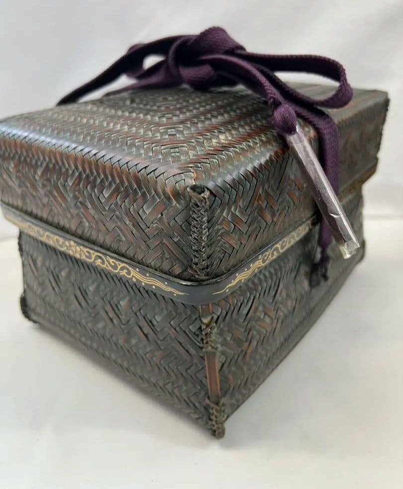御所籠セット 籠 野口籃峰斎 作 茶道具